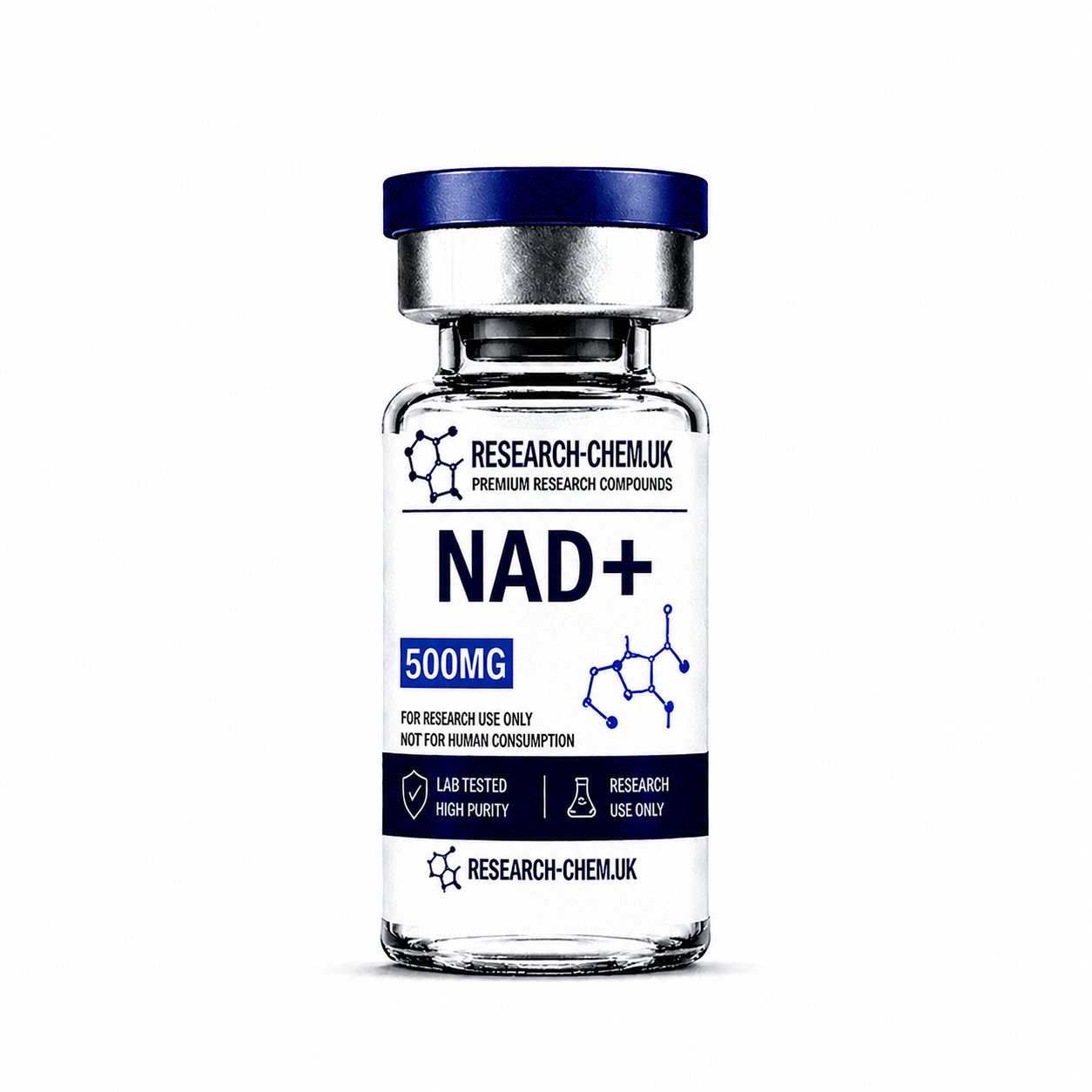 NAD+ 500MG research vial