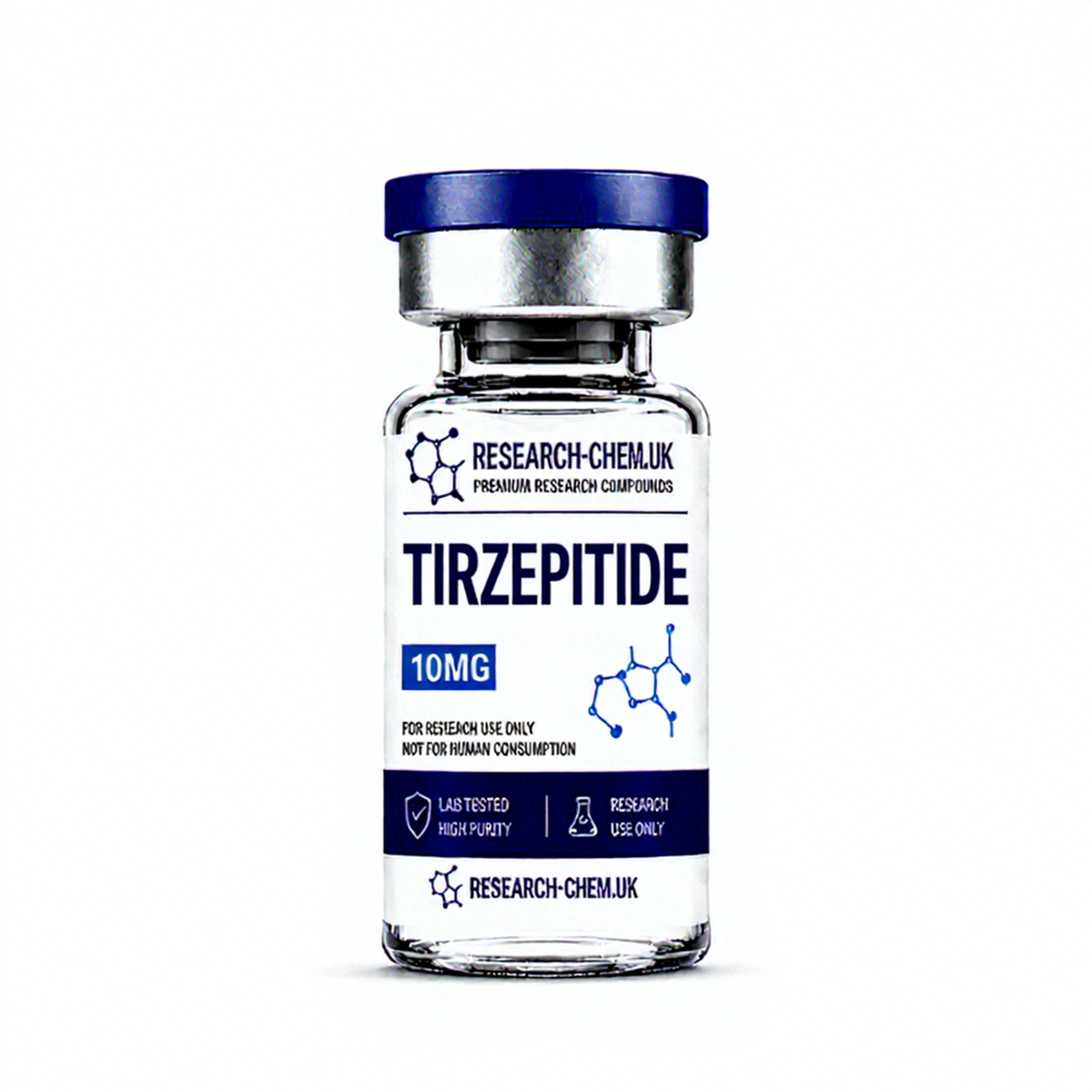 Tirzepatide 10MG research vial