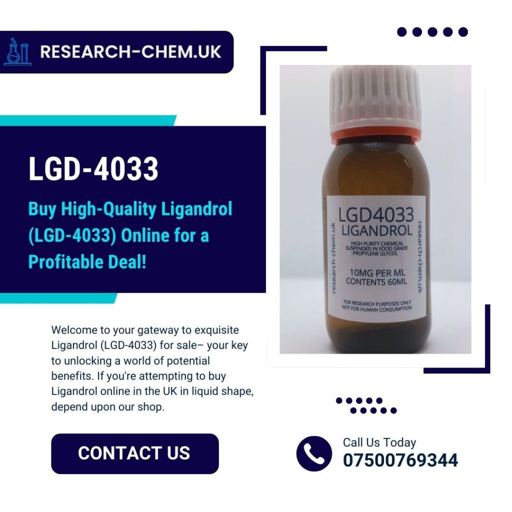 LGD-4033 Ligandrol Liquid 60ml Laboratory Research Compound